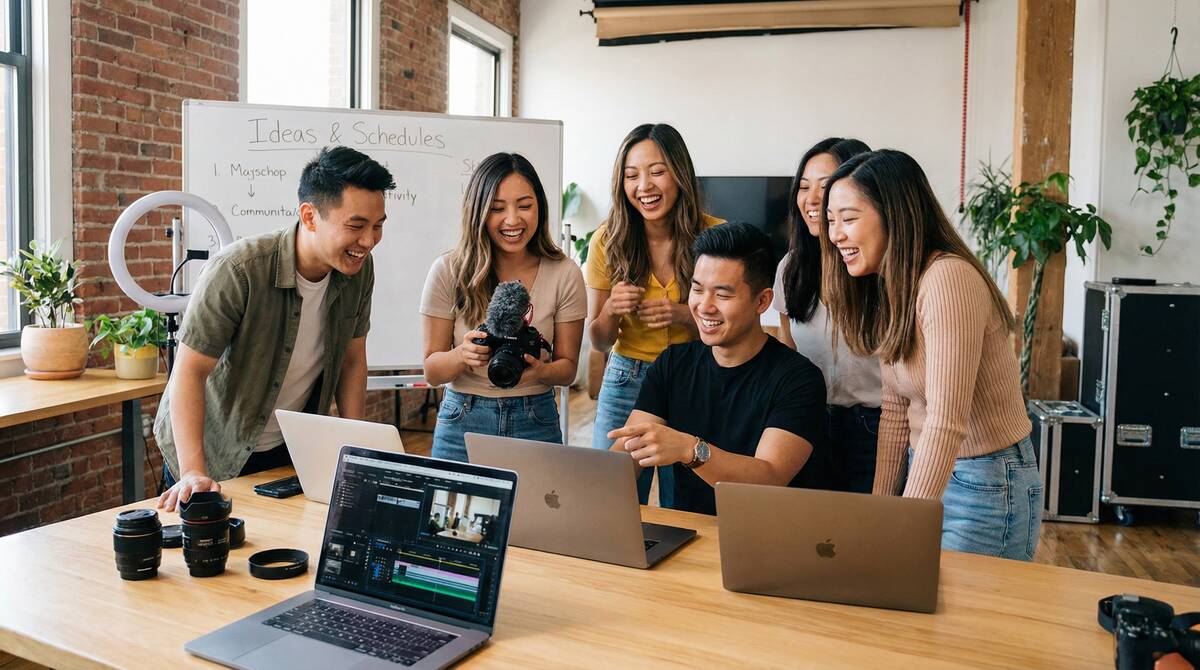 茄子视频创作者团队